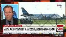 Détournement d'un avion à Malte: Les pirates menacent de faire sauter l'avion avec 118 personnes à bord