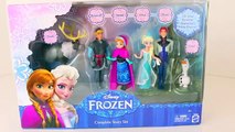Frozen Dolls Elsa Anna Olaf Disney Princess Frozen Complete Story Set Melted Play Doh Snowman