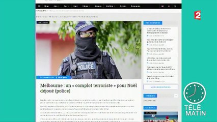 Australie : la police déjoue un "complot terroriste"