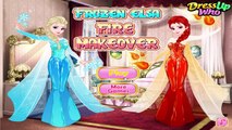 Disney Frozen Princess Elsa Fire Makeover - Frozen Elsa Game for Girls
