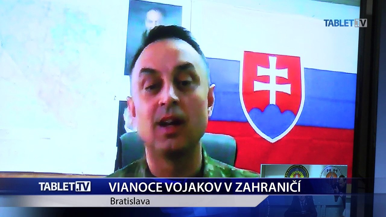 P. Gajdoš sa spojil s vojakmi v zahraničí, zaželal im pokojné sviatky