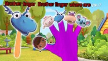 Doc McStuffins Lollipop Finger Family Nursery Rhymes Lyrics | Collection of kids animation