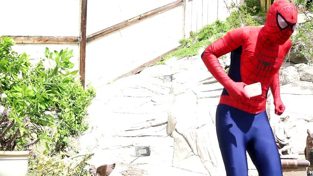 JOKER Steals MINNIE MOUSEs Baby w/ Spiderman & Chase - Fun Superhero Movie in Real Life