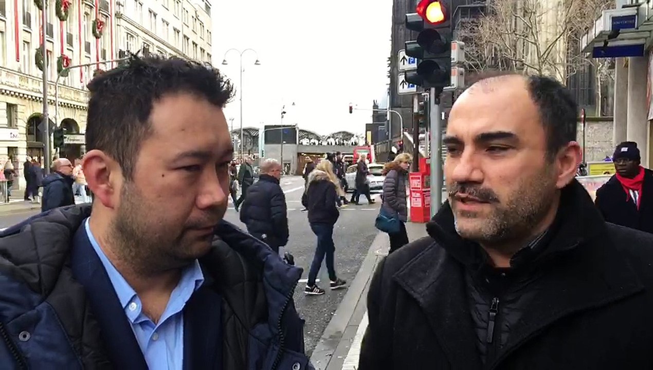 TÜRMEB ALMANYA KÖLN TAXİCİLER İLE REPORTAJ 2