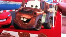 Disney Cars 2 Chocolate box opening Pixar Lightning McQueen Mater Francesco