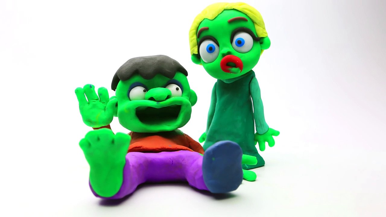 Zombie Elsa CPR Rescue goes Wrong | Disney Frozen Stop Motion Movie Clips (Play-Doh)