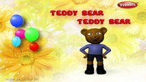 Teddy Bear Teddy Bear | Nursery Rhymes With Lyrics | Nursery Poems | 3D Nursery Rhymes For Children