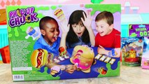 GROSS BARFING Board Game Phil Up Chuck Family Game Night & Kids Game Challenge DisneyCarToys