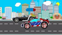 Lightning Mcqueen Cartoon Transportation Learn Colors Cars & Bus Cartoon For Kids