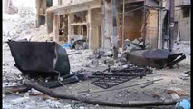 El Ejército sirio limpia de explosivos los antiguos barrios rebeldes de Alepo
