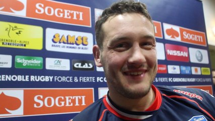 La réaction de Rory Grice après le match contre Toulouse