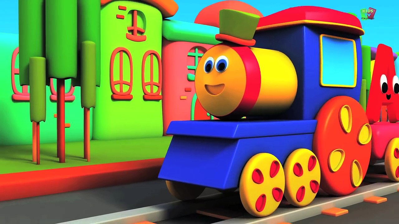 bob il treno in italiano collezione per i bambini | bob rima compilation