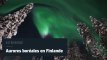 Envoûtantes aurores boréales au-dessus de la Finlande