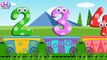 The Numbers Song - Learn to Count from 1 to 10 with Numbers Train - Number Rhymes For Children