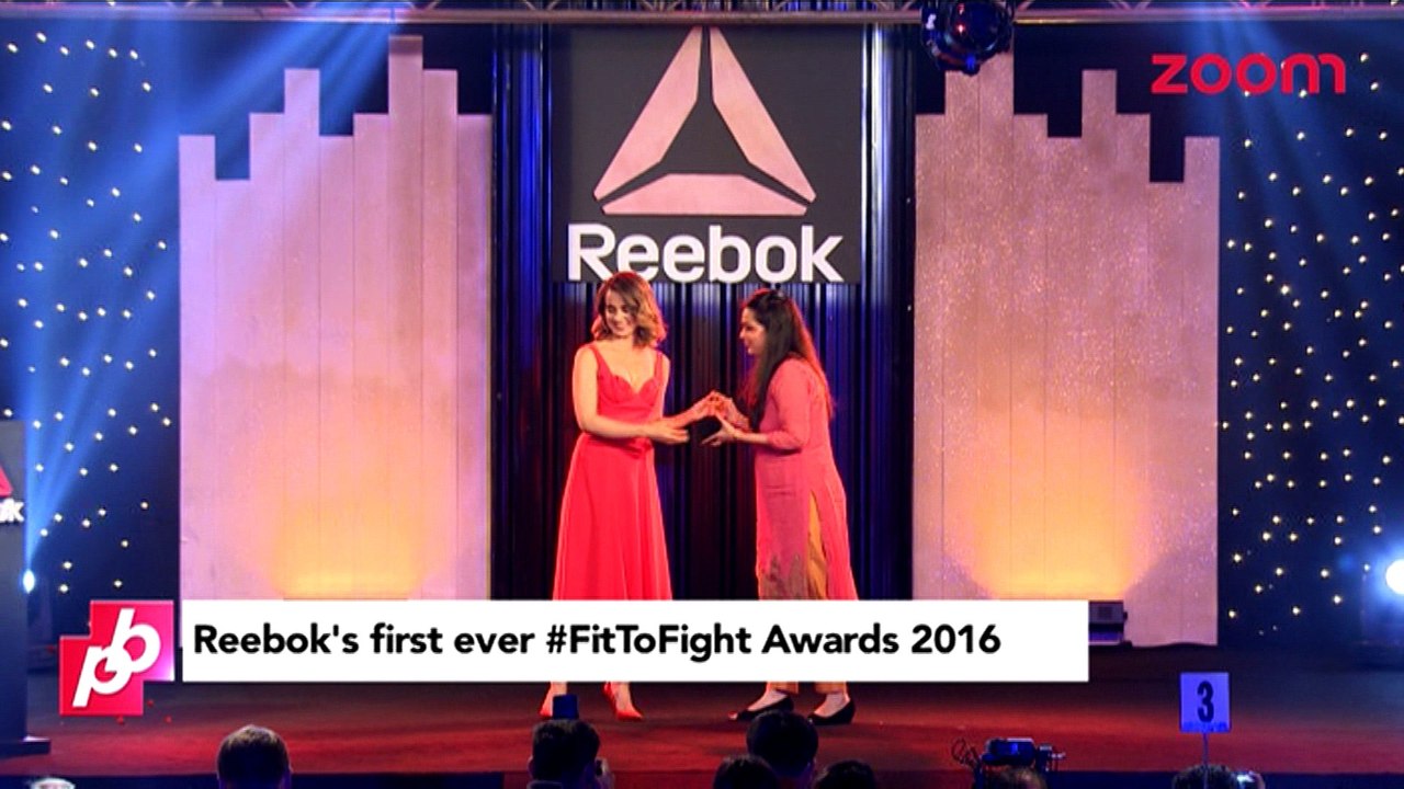 Reebok's '#FitToFight' Award With Kangana Ranaut