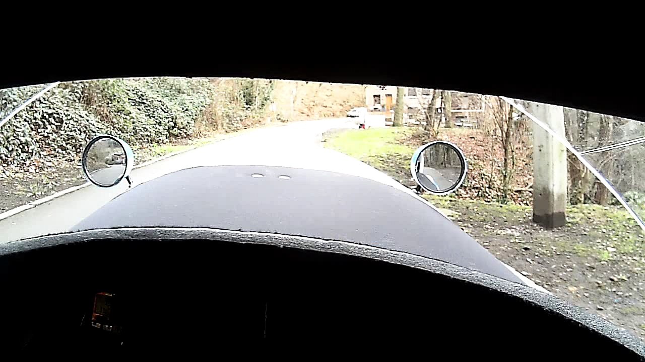 Velomobile QuattroVelo 004 - Climbing a 20 percent gradient