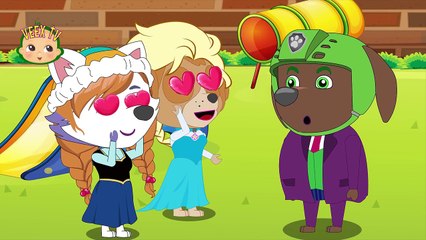 Paw Patrol Spiderman Ryder Has Nail Stuck In Feet Full Episodes! Animation Movies For Kids 2016