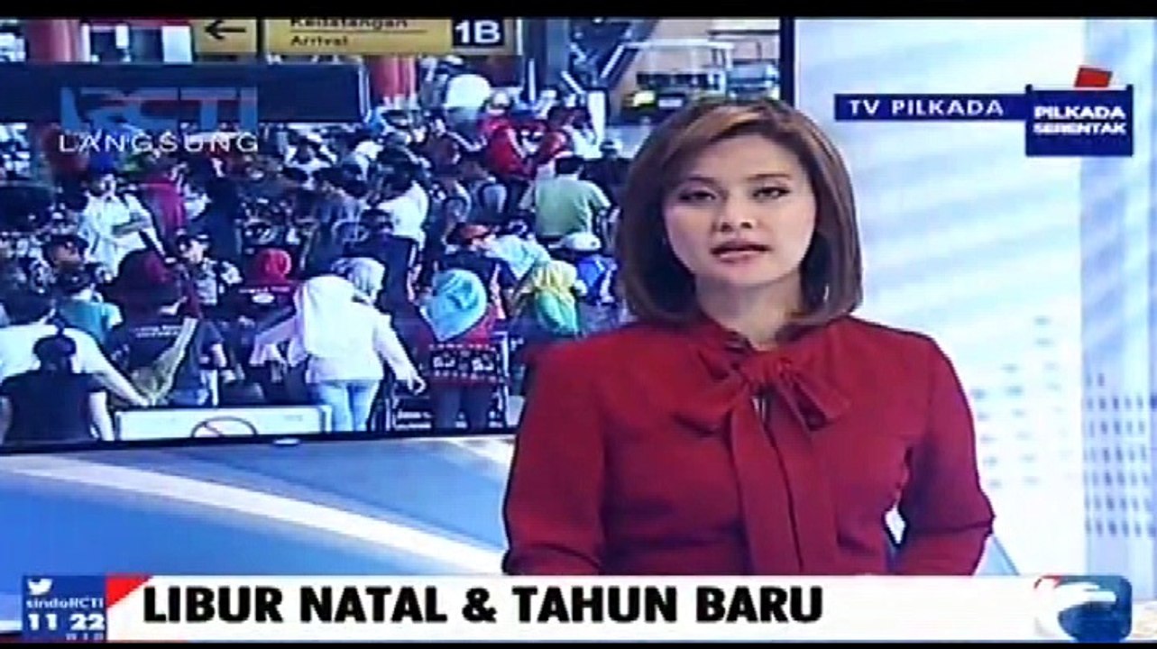 Libur Natal, Bandara Soetta Padat