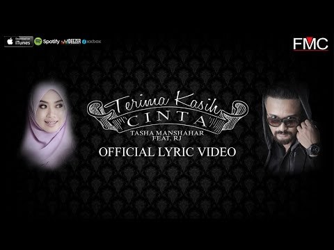 Tasha Manshahar Feat. RJ - Terima Kasih Cinta (Official Lirik Video)
