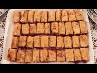 Vişneli Tahinli Baklava Tarifi