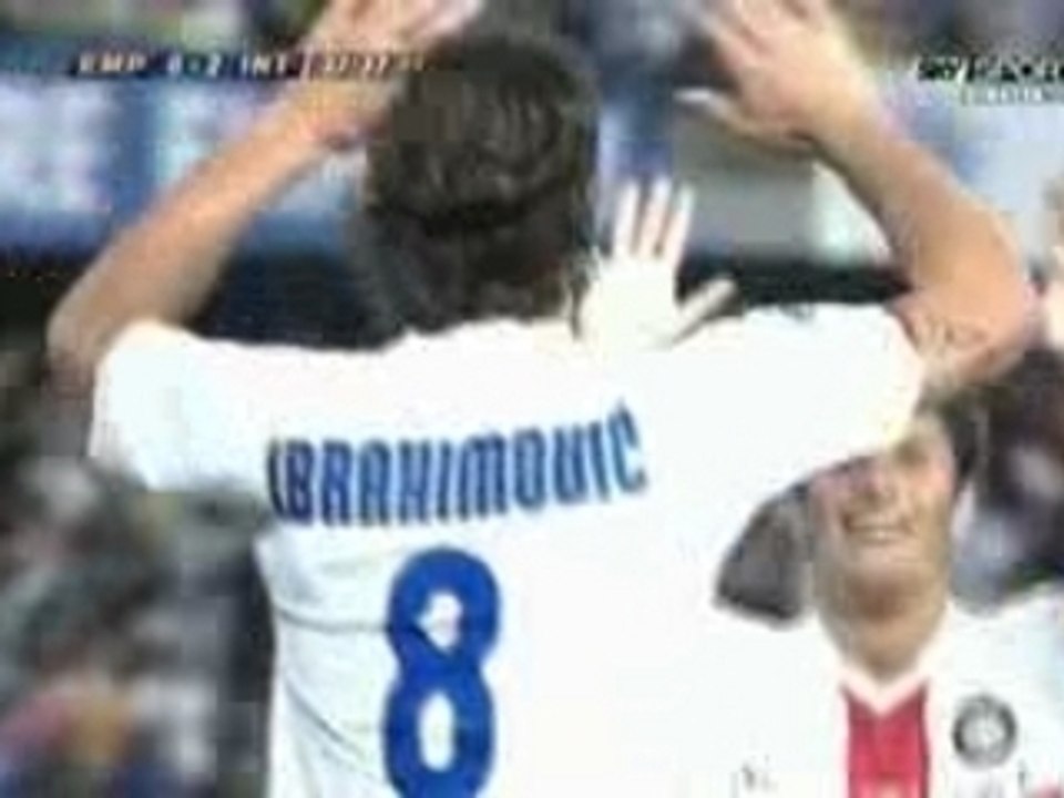 DEUXIEME BUT D'IBRAHIMOVIC CONTRE EMPOLI