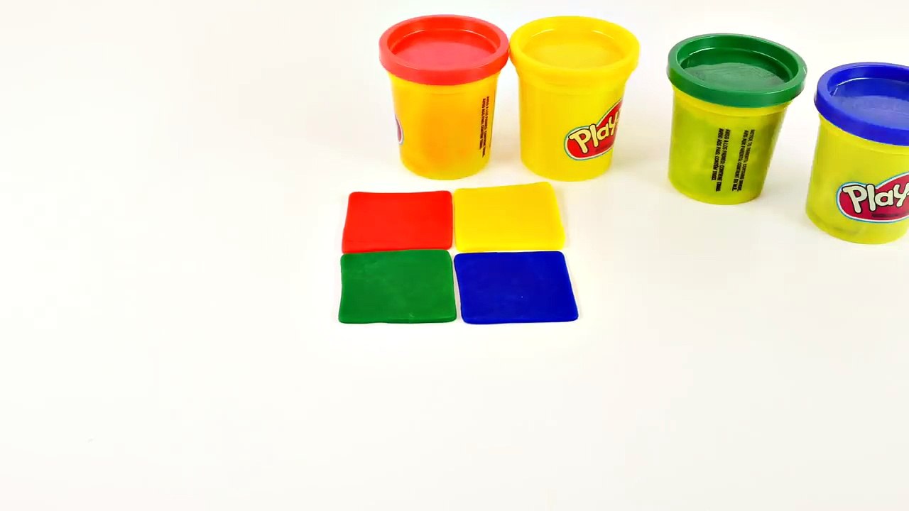 Learn Shapes with Play Doh! SQUARE CIRCLE TRIANGLE RECTANGLE Playdough!