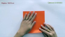 Królik z papieru origami - jak zrobić krok po kroku po polsku