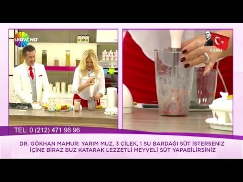 Meyveli Buzlu Süt Tarifi (Smoothie / Milkshake)