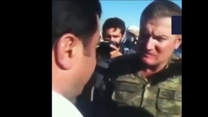 Selahattin Demirtaşa Haddini Bildiren Komutan