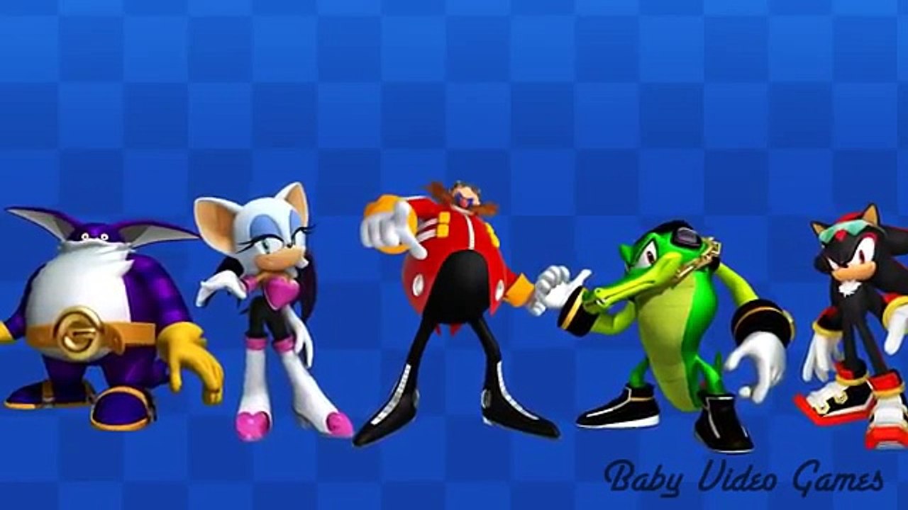 Sonic Animation Kids Songs (For Children) Nursery Rhymes Baby Song
