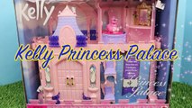 Frozen Elsa Kids Barbie Kelly Castle With Chelsea Dolls Prince and Princess DisneyCarToys