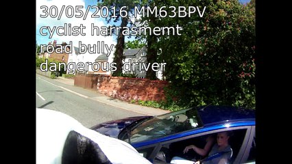 2016 05 30 MM63BPV road bully cyclist harrasment tailgating