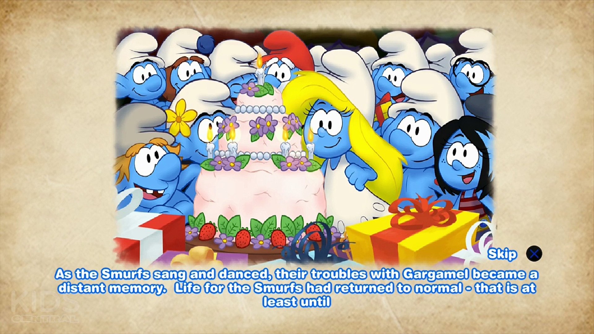 smurfs 2 wii game