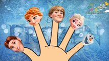 Frozen Finger Family Song | Mommy Anna Sister Elsa | Nursery Rhyme