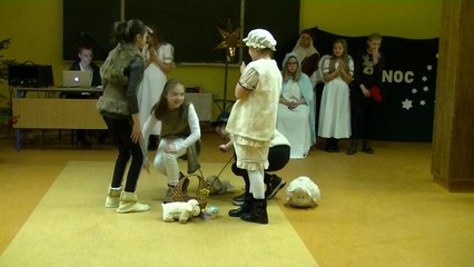 Jasełka w wykonaniu klasy VA