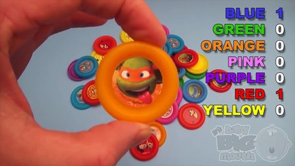 Learn Colours with Cartoon Flying Discs! Fun Learning Contest!