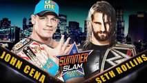 WWE SummerSlam 2015 - John Cena vs Seth Rollins
