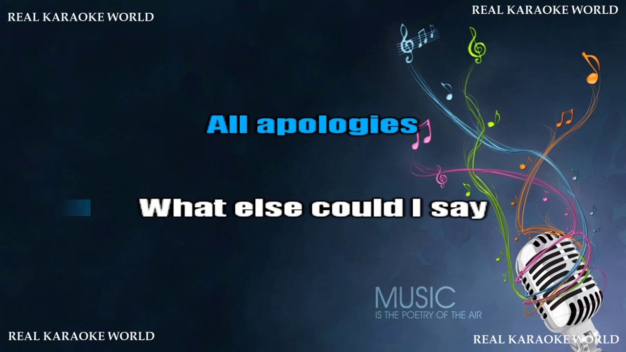 Nirvana - All apologies KARAOKE / INSTRUMENTAL