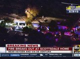 Crews battle deadly house fire in Scottsdale