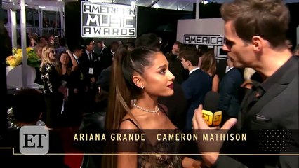 Video herunterladen: EXCLUSIVE: Ariana Grande Gushes Over Selena Gomez As She Resurfaces at AMAs: I Hugged Her