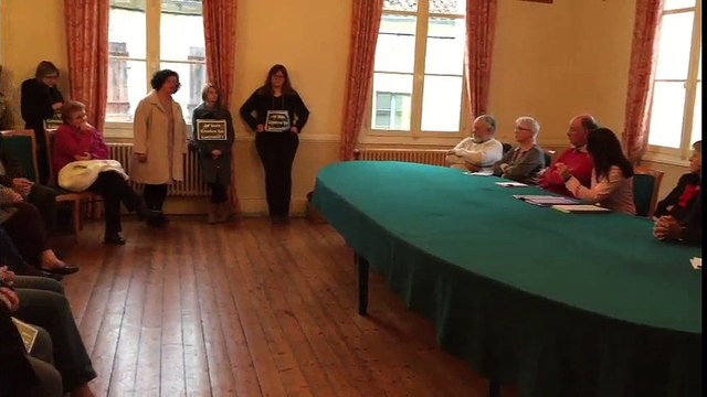 Manifestation pour la maison de retraite de Segonzac