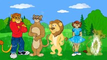 Lion King Finger Family - Lion Finger Where Are You - Lion Finger Cartoon by DreamWorks Kids Songs
