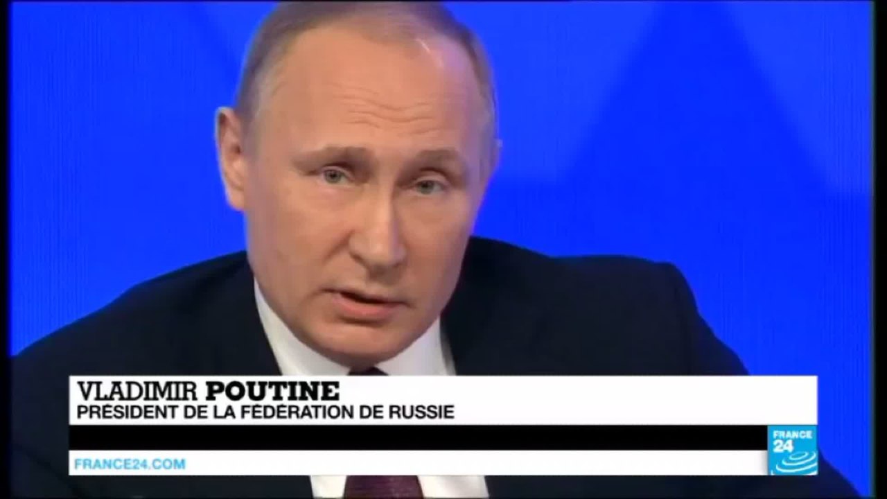 Election de Donald Trump, Syrie, piratage informatique... Vladimir Poutine a tenu sa conférence de presse annuelle