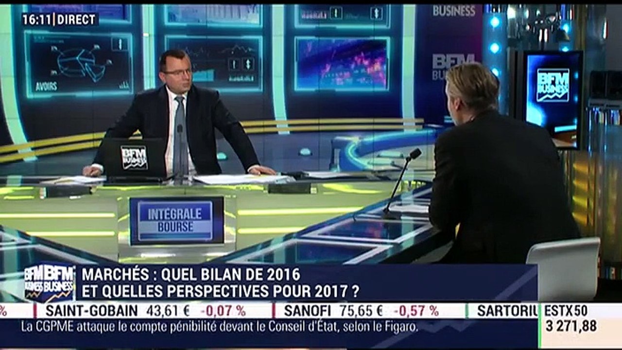 L'actu macro-éco: "C'est une des grandes leçons sur l'année 2016, les mauvaises nouvelles ont été de bonnes nouvelles", Sébastien Barbe - 23/12