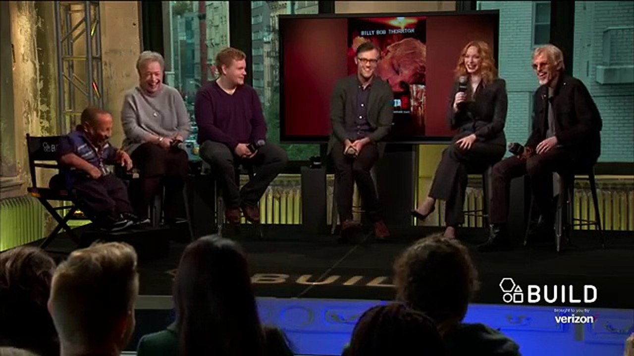 Christina Hendricks Talks About Sex Scenes With Billy Bob Thornton   BUILD Series