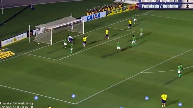 Goal Neymar JR vs Robinho 1-3 (Ousadia x Pedalada) 2016 HD