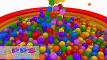 Kids Learn to Counting Numbers 1 to 10 with Eggs Surprise 123 - 3D Color Ball Show for Kids