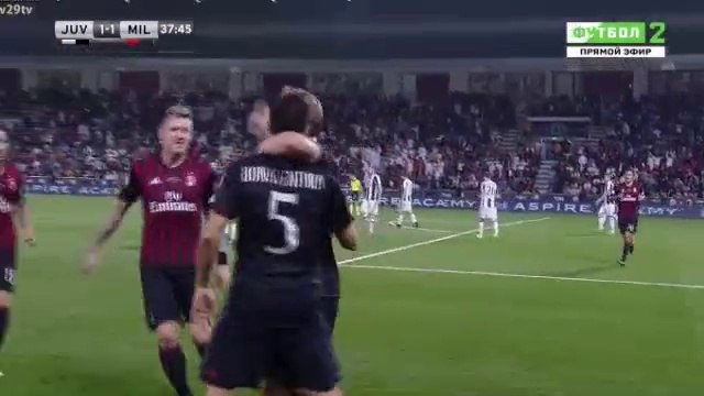1-1 Giacomo Bonaventura Amazing Goal HD - Juventus vs AC Milan 23.12.2016 HD