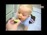 ilk defa limon yiyen bebek