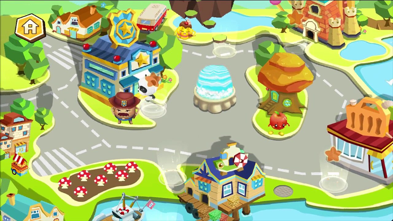 BabyBus Games for Kids - Labyrinth Town in 3D, Help Baby Panda to rescue Miumiu